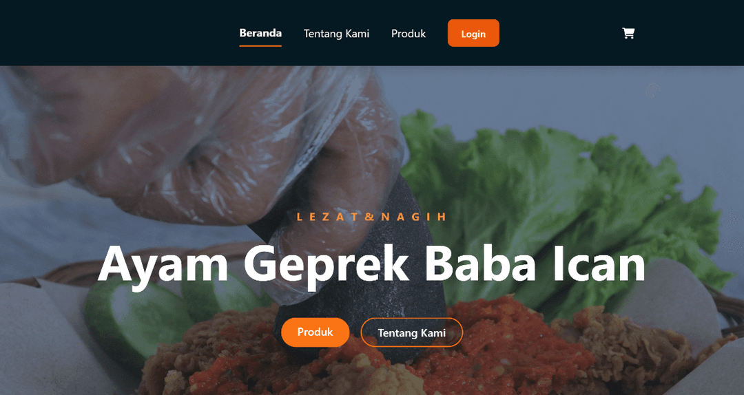 Ayam Geprek Baba Ican
